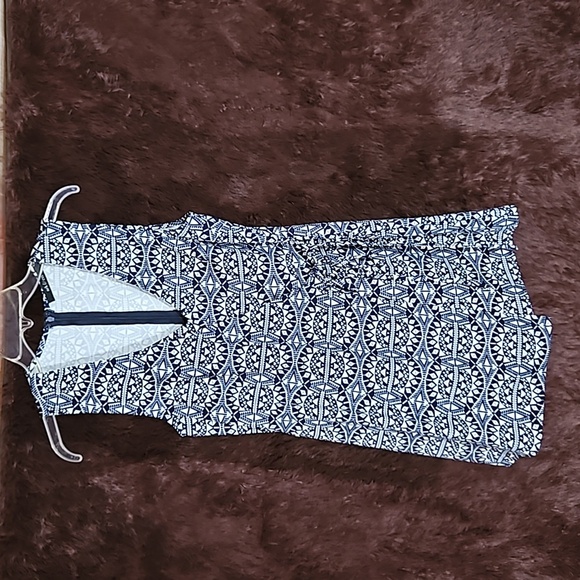 Ark & Co. Geometric Skort Romper - Picture 1 of 7